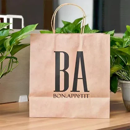 Hromadné papierové vrecká s rukoväťami