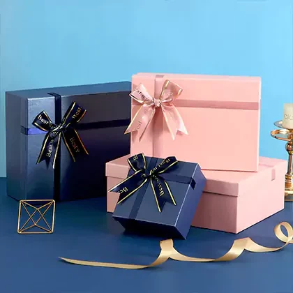 Papierové darčekové krabičky s viečkami